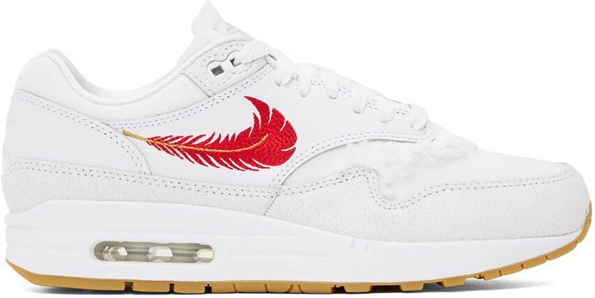 Nike White Air Max 1 'The Bay' Sneakers