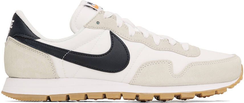 Nike White & Black Air Pegasus 83 Sneakers - Picture 8