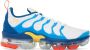 Nike White & Blue Air VaporMax Plus Sneakers - Thumbnail 1