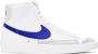 Nike White & Blue Blazer Mid '77 Vintage Sneakers - Thumbnail 1