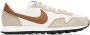 Nike White & Brown Air Pegasus '83 PRM Sneakers - Thumbnail 1
