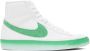 Nike White & Green Blazer Mid '77 Sneakers - Thumbnail 1