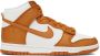 Nike White & Orange Dunk Hi Retro Sneakers - Thumbnail 1