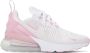 Nike White & Pink Air Max 270 Sneakers - Thumbnail 1
