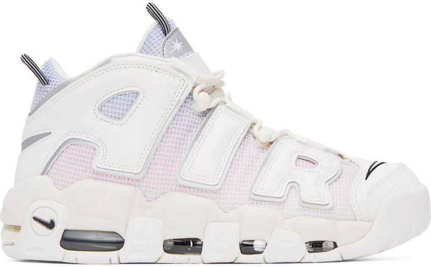 Nike White Uptempo '96 Sneakers