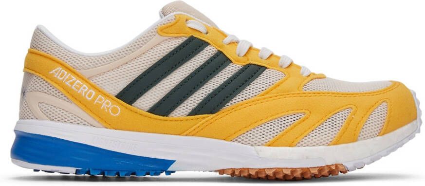 Noah Yellow adidas Edition Lab Race Sneakers