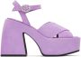 Nodaleto Purple Bulla Joni Heeled Sandals - Thumbnail 1