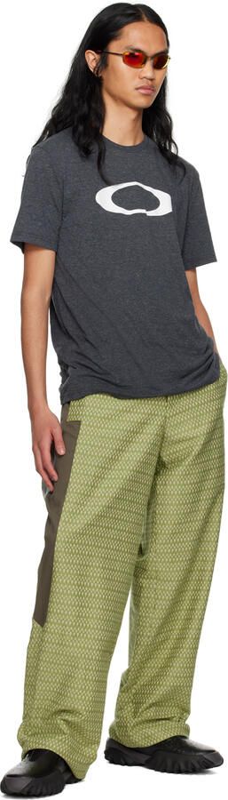 Oakley Factory Team Black Ostrich Chop Saw Sneakers - Picture 4