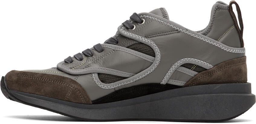 OAMC Gray Aurora Runner Sneakers - Picture 3