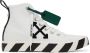 Off-White & Black Mid Vulcanized Sneakers - Thumbnail 1