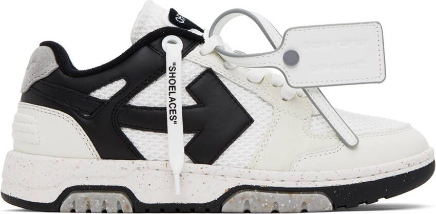 Off-White & Black Slim Out Of Office Sneakers