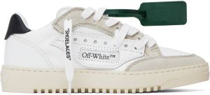 Off-White & Gray 5.0 Sneakers