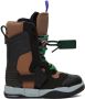 Off-White Black & Brown Snow Sneaker Boots - Thumbnail 1