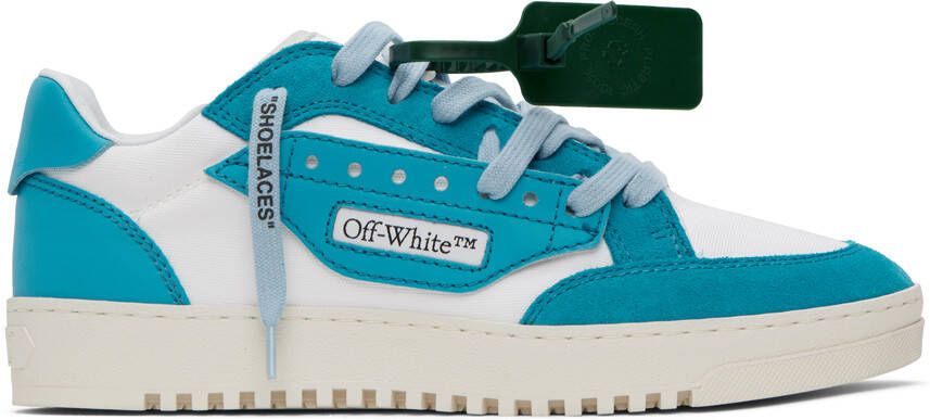 Off-White Blue & White 5.0 Sneakers
