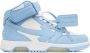 Off-White Blue & White Out Of Office Sneakers - Thumbnail 1