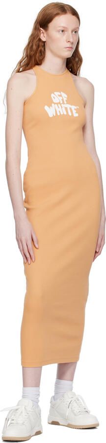 Off-White & Beige Out Of Office 'For Walking' Sneakers - Picture 4