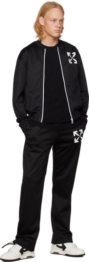 Off-White & Black 'Out Of Office' Sneakers - Picture 4