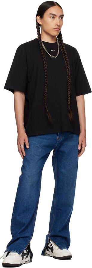 Off-White & Black Slim Out Of Office Sneakers - Picture 4