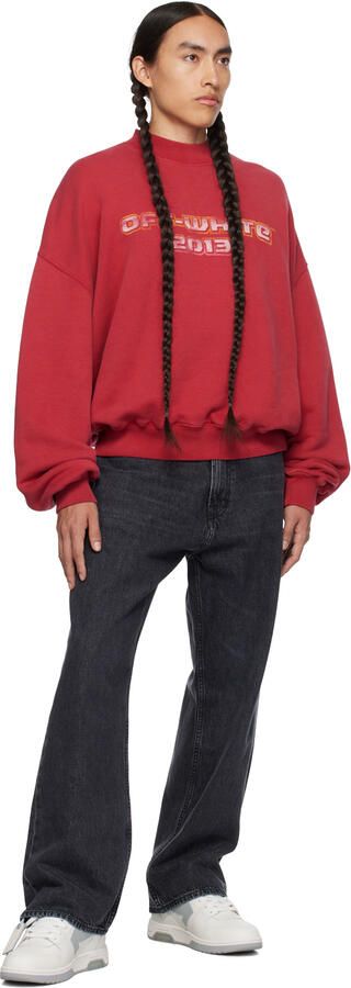 Off-White & Gray Out Of Office Sneakers - Picture 4