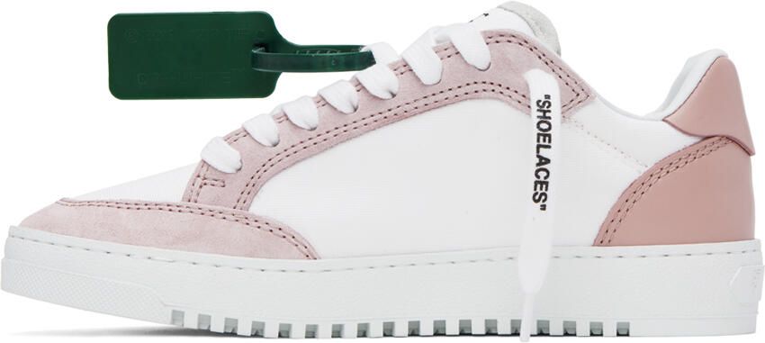 Off-White & Pink 5.0 Sneakers - Picture 3
