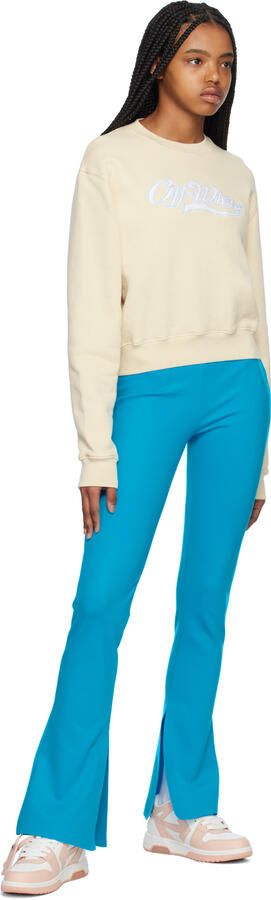 Off-White & Pink 'Out Of Office' Sneakers - Picture 4