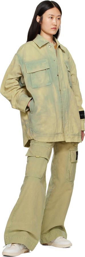 Off-White & White Out Of Office Slim Sneakers - Picture 4