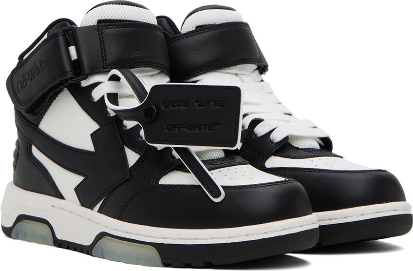 Off-White Black & White Out Of Office Sneakers - Picture 2
