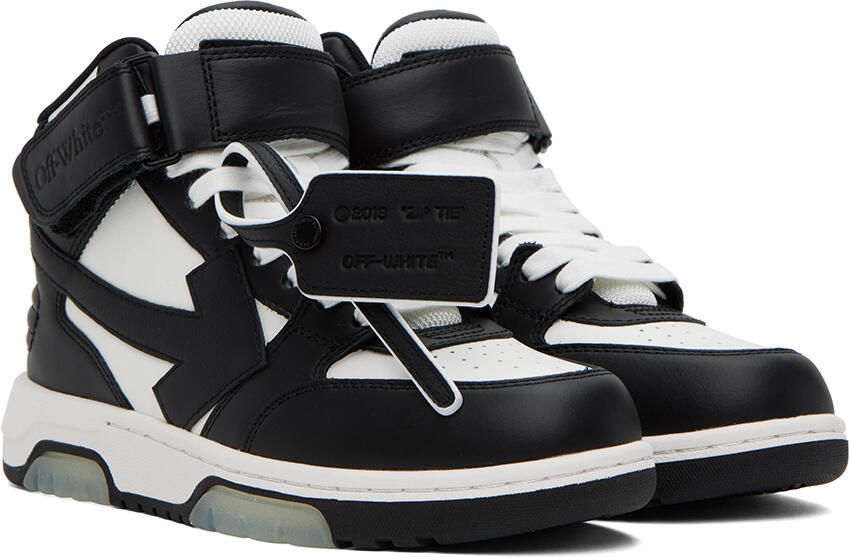 Off-White Black & White Out Of Office Sneakers - Picture 2