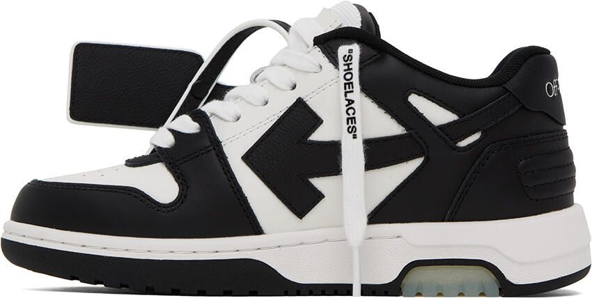 Off-White Black & White Out Of Office Sneakers - Picture 3