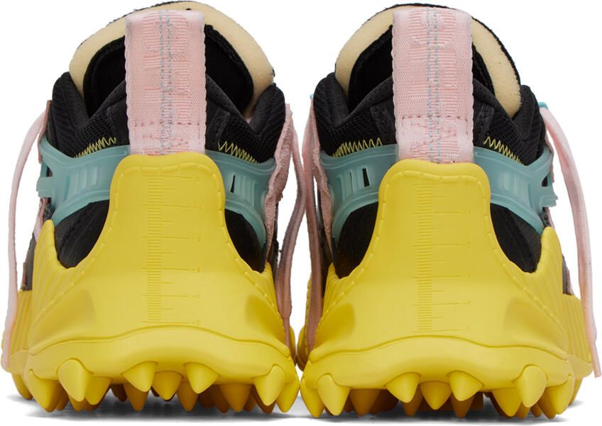 Off-White Black & Yellow Odsy 1000 Sneakers