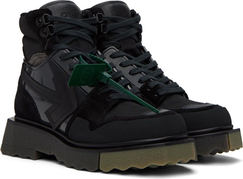 Off-White Black Hiking Sponge Boot