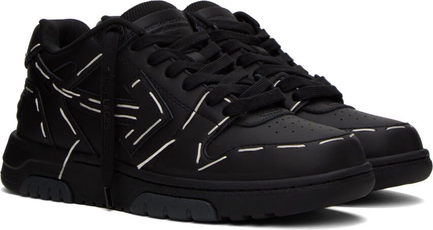 Off-White Black Out Of Office Sartorial Sneakers - Picture 2