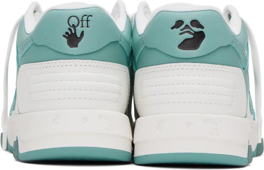 Off-White Blue & White Out Of Office Sneakers