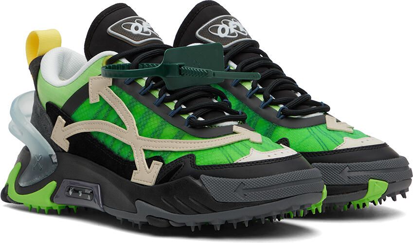 Off-White Green Odsy-1000 Sneakers - Picture 2