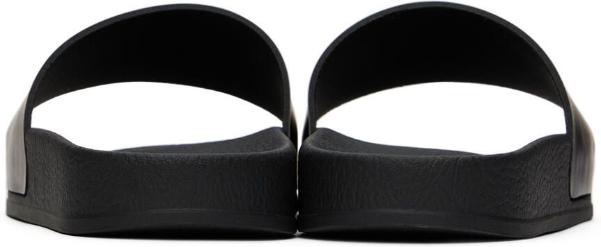 Off-White Kids Black Pool Slides - Picture 5