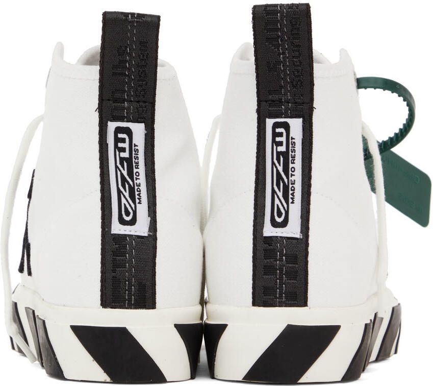 Off-White Mid-Top Vulcanized Sneakers