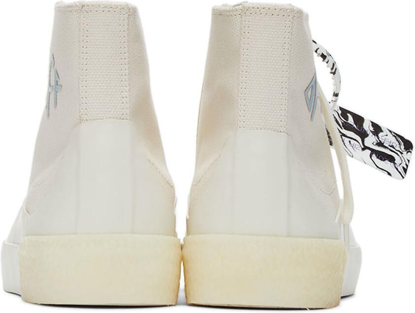 Off-White Mid-Top Vulcanized Sneakers - Picture 2