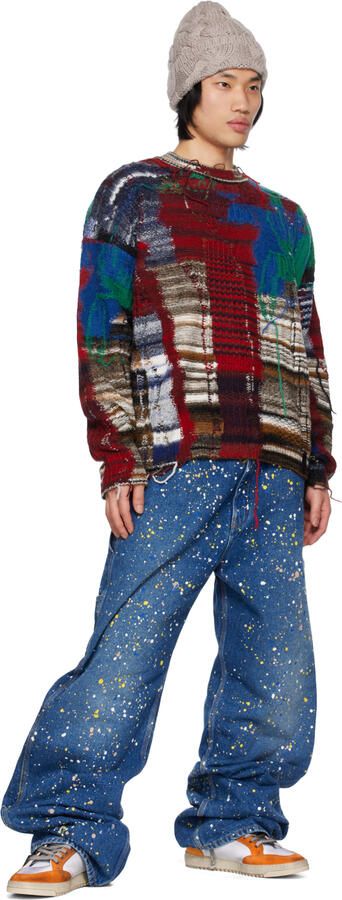 Off-White Orange & White 5.0 Sneakers - Picture 4