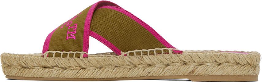 Off-White Pink Bookish Sandals - Picture 3