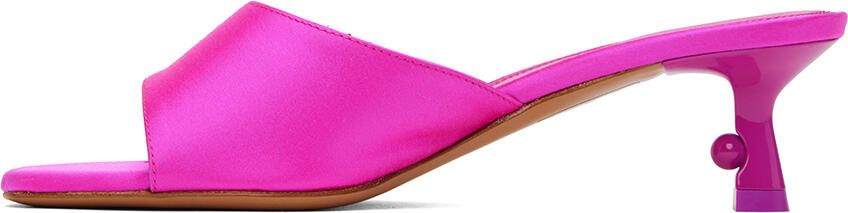 Off-White Pink Pop Lollipop Mules - Picture 4