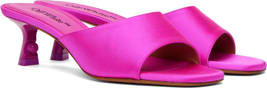 Off-White Pink Pop Lollipop Mules - Picture 3