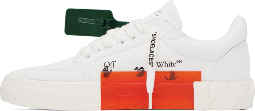 Off-White Vulcanized Low Sneakers - Picture 3