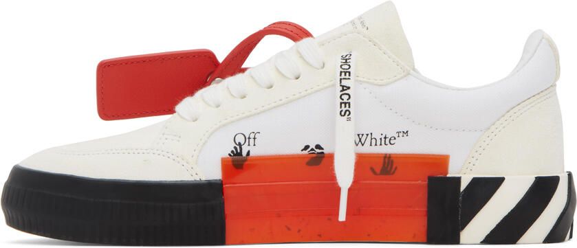 Off-White Vulcanized Sneakers - Picture 4
