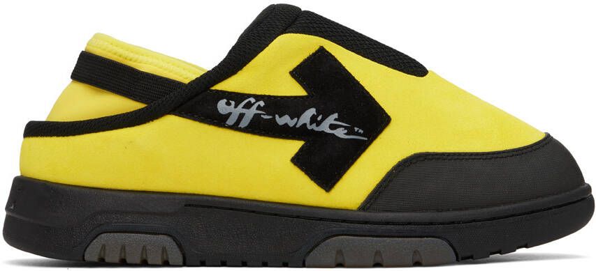 Off-White Yellow & Black Out Of Office Mules