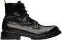 Officine Creative Black Exeter 4 Boots - Thumbnail 1