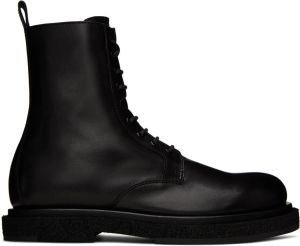 Officine Creative Black Tonal 002 Boots