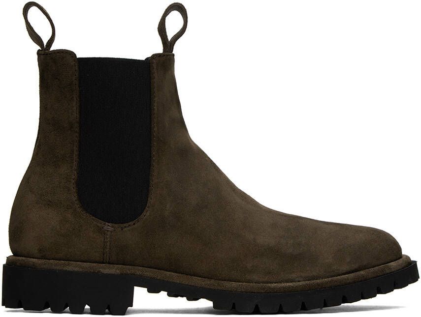 Officine Creative Brown Spectacular 010 Chelsea Boots