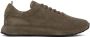 Officine Creative Brown Suede Race 017 Sneakers - Thumbnail 1