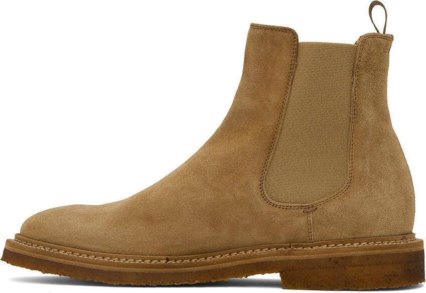Officine Creative Beige Hopkins 117 Chelsea Boots - Picture 3