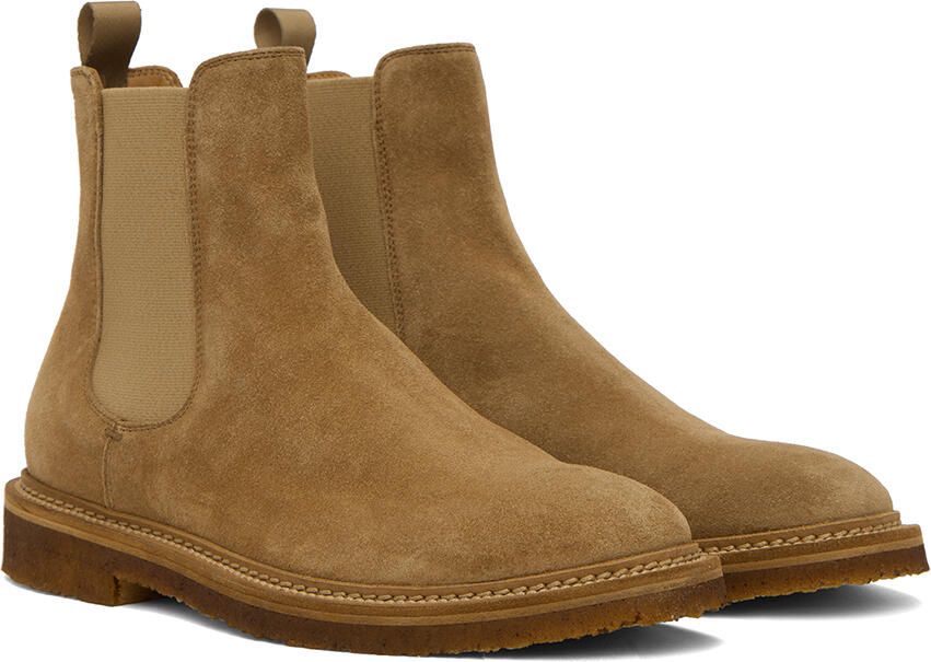 Officine Creative Beige Hopkins 117 Chelsea Boots - Picture 2